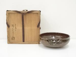 膳所焼　岩崎新定造　鉢（共箱）